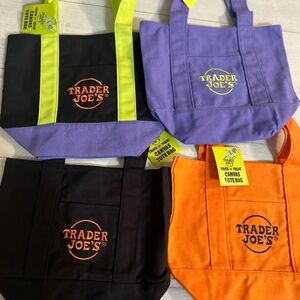 Trader Joe’s Canvas Tote Bags Halloween edition